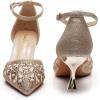 imageVenusCelia Womens Shining Lady Slingback Pump ShoeGold