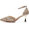 imageVenusCelia Womens Shining Lady Slingback Pump ShoeGold