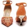 imageVenusCelia Womens Shining Lady Slingback Pump ShoeOrange