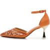 imageVenusCelia Womens Shining Lady Slingback Pump ShoeOrange