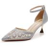 imageVenusCelia Womens Shining Lady Slingback Pump ShoeSilver