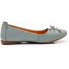 imageVenusCelia Womens Bowknot Ballet Dance Flat ShoeStone Blue