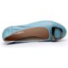 imageVenusCelia Womens Buckle Dance Flats ShoeAqua Pu