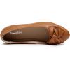 imageVenusCelia Womens Bows Dance Flats ShoesCamel