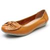 imageVenusCelia Womens Bows Dance Flats ShoesYellow Leather