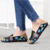 imageVenusCelia Womens Floral Comfort Walking Flat LoaferBlack