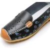 imageVenusCelia Womens Floral Comfort Walking Flat LoaferBlack Bloom Cutouts