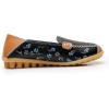 imageVenusCelia Womens Floral Comfort Walking Flat LoaferBlack Bloom Cutouts
