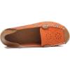 imageVenusCelia Womens Floral Comfort Walking Flat LoaferOrange Bloom Cutouts