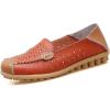 imageVenusCelia Womens Floral Comfort Walking Flat LoaferOrange Cutouts