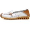 imageVenusCelia Womens Floral Comfort Walking Flat LoaferWhite Cutouts