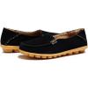 imageVenusCelia Womens Natural Comfort Walking Flat LoaferBlack Shearling