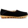 imageVenusCelia Womens Natural Comfort Walking Flat LoaferBlack Shearling