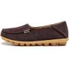 imageVenusCelia Womens Natural Comfort Walking Flat LoaferBrown Shearling