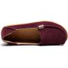 imageVenusCelia Womens Natural Comfort Walking Flat LoaferBurgundy Shearling