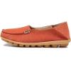 imageVenusCelia Womens Natural Comfort Walking Flat LoaferOrange Shearling
