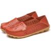 imageVenusCelia Womens Natural Comfort Walking Flat LoaferOrangecutout