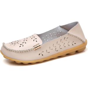 imageVenusCelia Womens Natural Comfort Walking Flat LoaferBeigecutout