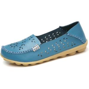 imageVenusCelia Womens Natural Comfort Walking Flat LoaferBluecutout
