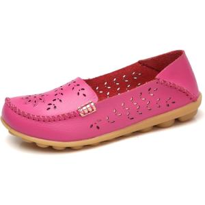 imageVenusCelia Womens Natural Comfort Walking Flat LoaferHot Pinkcutout