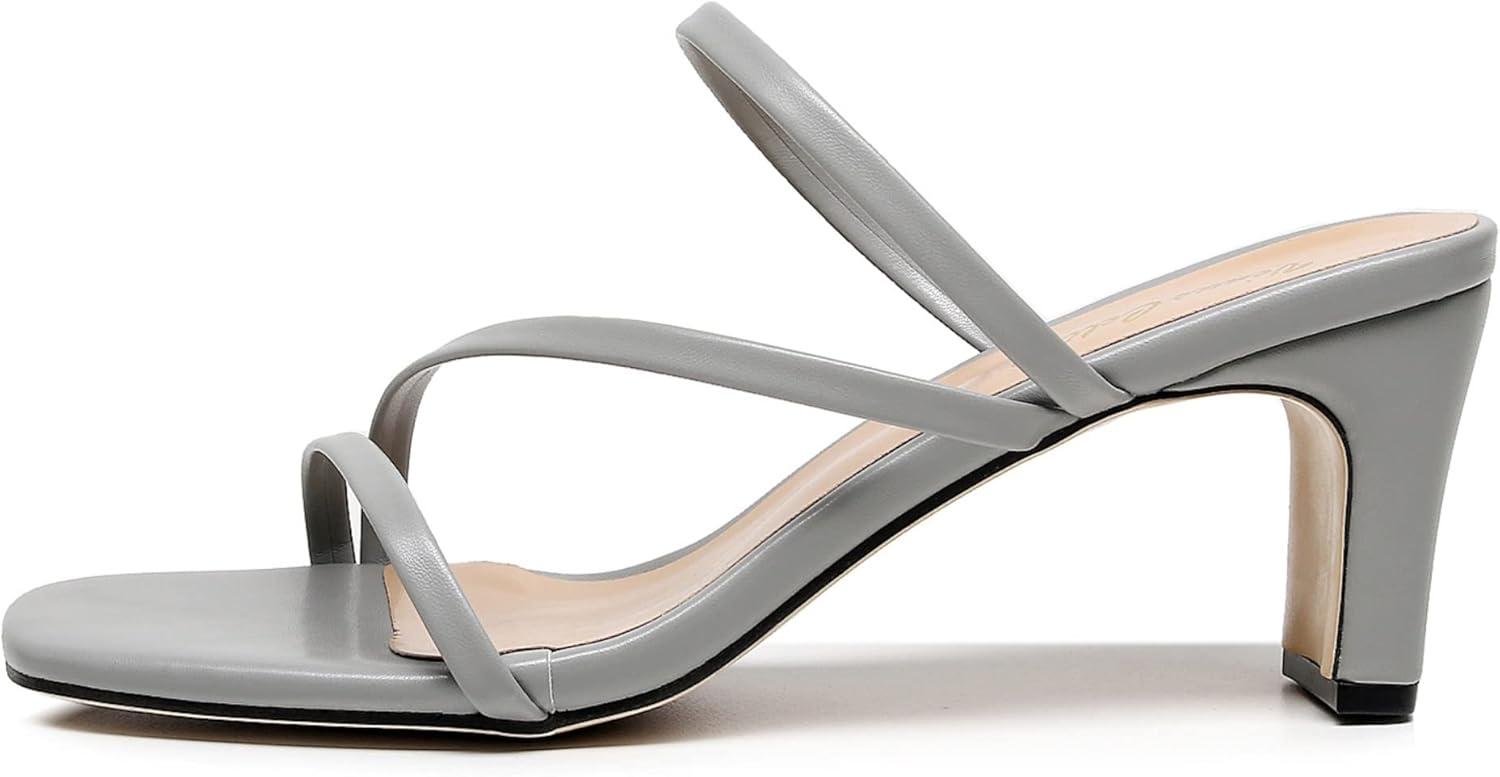 imageVenusCelia Womens Funky Pump Heeled SandalGrey Pu