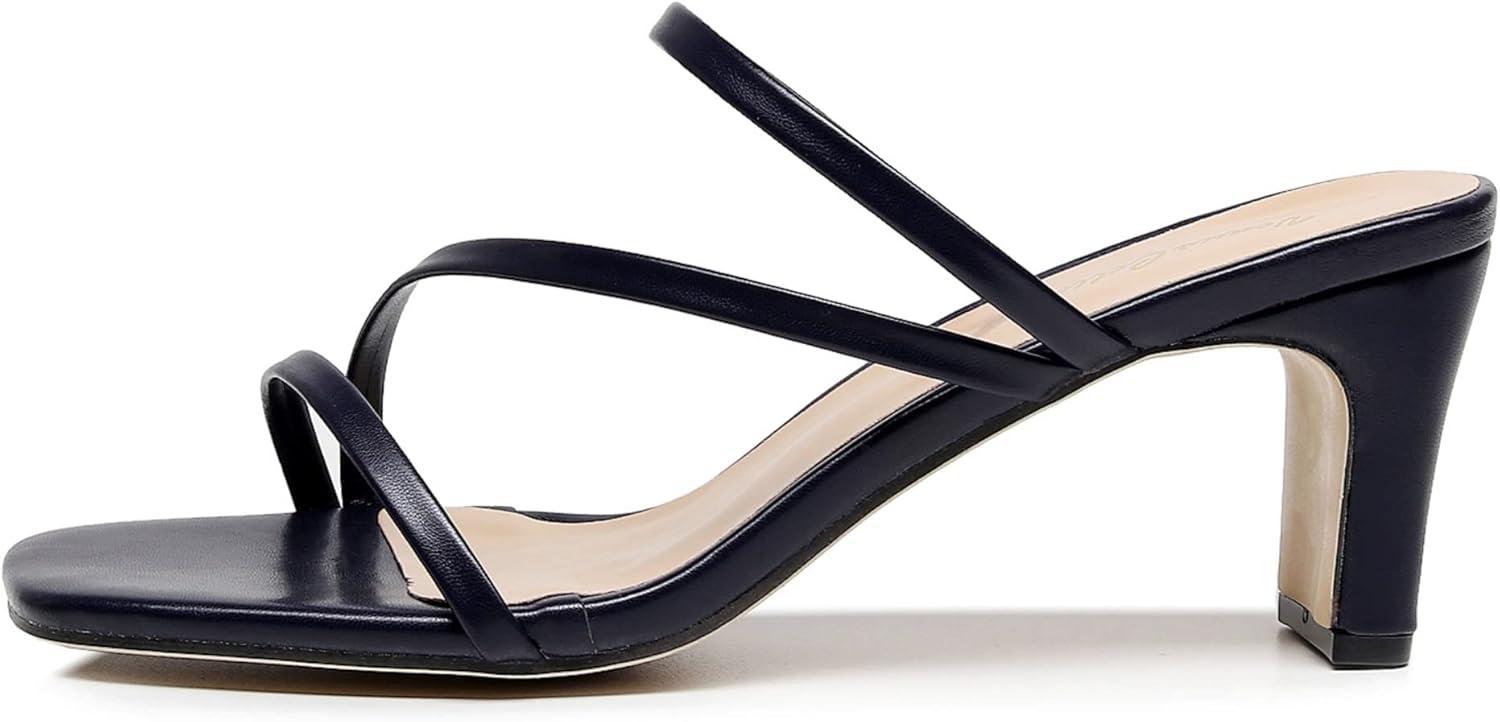 imageVenusCelia Womens Funky Pump Heeled SandalNavy Pu