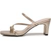 imageVenusCelia Womens Funky Pump Heeled SandalGold Pu