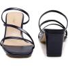 imageVenusCelia Womens Funky Pump Heeled SandalNavy Pu