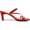 imageVenusCelia Womens Funky Pump Heeled SandalRed Pu