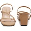 imageVenusCelia Womens Funky Pump Heeled SandalTan Pu