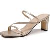 imageVenusCelia Womens Funky Pump Heeled SandalGold Pu
