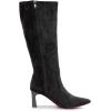 imageVenusCelia Womens Knee High Stretchy Fashion Boots 6 M USGreySuede