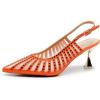 image:imageVenusCelia Womens Graceful Lady Slingback Pump ShoeOrange