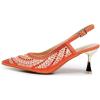 image:imageVenusCelia Womens Charming Lady Slingback Pump ShoeOrange