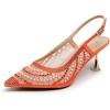 image:imageVenusCelia Womens Charming Lady Slingback Pump ShoeOrange