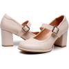 image:imageVenusCelia Womens Mary Jane Pump Heeled ShoeBeige