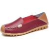image:imageVenusCelia Womens Walking on Clouds Flat LoaferBurgundyyellowpatches2