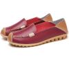 image:imageVenusCelia Womens Walking on Clouds Flat LoaferBurgundyyellowpatches2