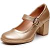 image:imageVenusCelia Womens Mary Jane Pump Heeled ShoeGold