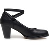 image:imageVenusCelia Womens XStrap Pump Heeled ShoeBlack