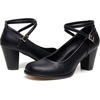 image:imageVenusCelia Womens XStrap Pump Heeled ShoeBlack