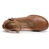 image:imageVenusCelia Womens XStrap Pump Heeled ShoeTan