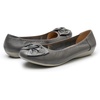 image:imageVenusCelia Womens Bows Dance Flats ShoesGrey Leather