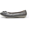 image:imageVenusCelia Womens Bows Dance Flats ShoesGrey Leather