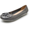 image:imageVenusCelia Womens Bows Dance Flats ShoesGrey Leather