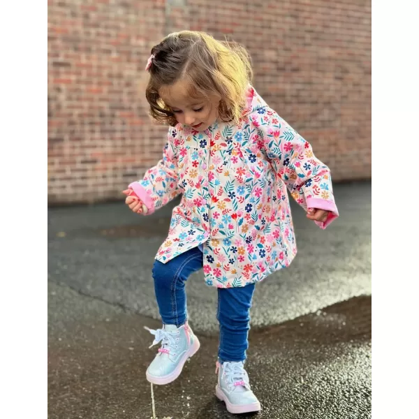 Arshiner Girl Baby Kid Waterproof Hooded Coat Jacket Outwear Raincoat Hoodies