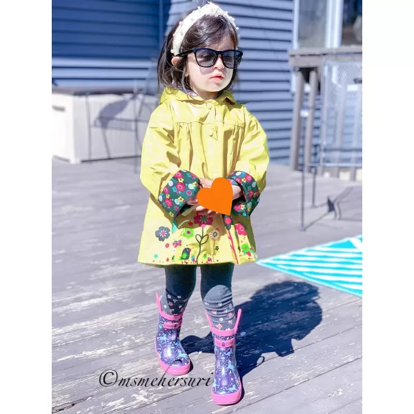 Arshiner Girl Baby Kid Waterproof Hooded Coat Jacket Outwear Raincoat Hoodies