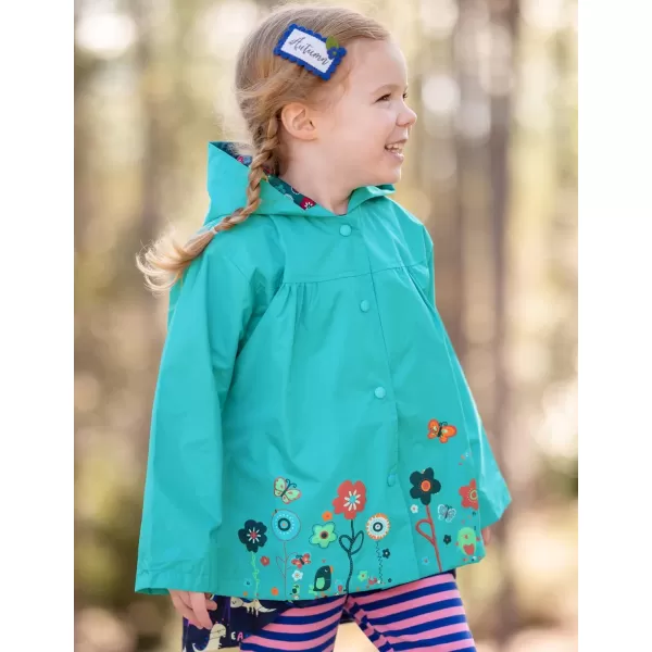 Arshiner Girl Baby Kid Waterproof Hooded Coat Jacket Outwear Raincoat Hoodies