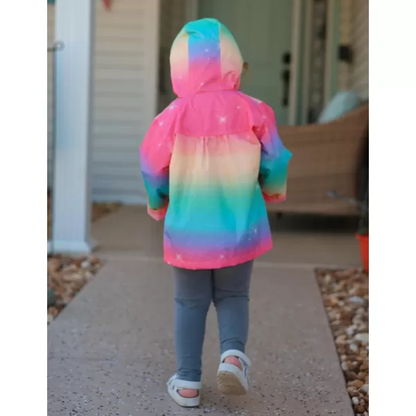Arshiner Girl Baby Kid Waterproof Hooded Coat Jacket Outwear Raincoat Hoodies
