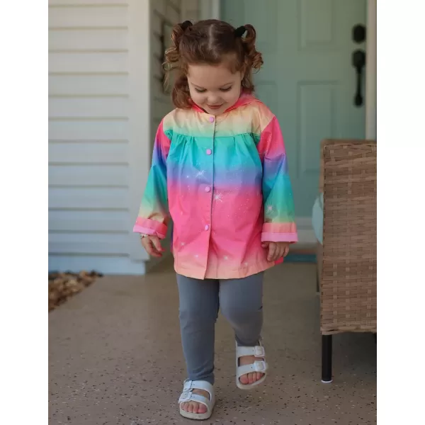 Arshiner Girl Baby Kid Waterproof Hooded Coat Jacket Outwear Raincoat Hoodies